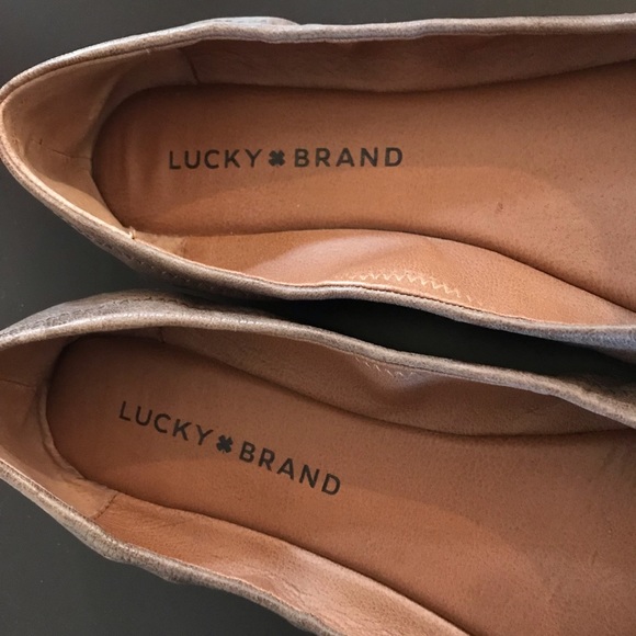 Lucky Brand ballet flat light brown - Picture 4 of 7